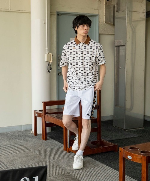 Kappa（カッパ）の「【Kappa/カッパ】半袖ポロシャツ　ゴルフ　おしゃれなギフトに最適！（シャツ/ブラウス・メンズ・ホワイト/ネイビー/ブラック・MEDIUM/X-LARGE/LARGE）」の16枚目の写真