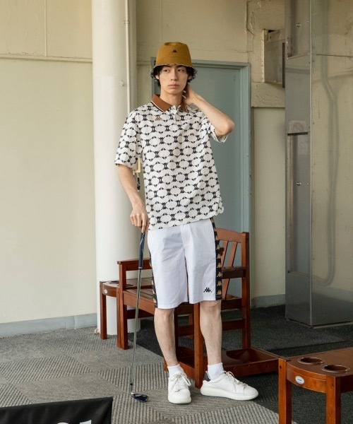 Kappa（カッパ）の「【Kappa/カッパ】半袖ポロシャツ　ゴルフ　おしゃれなギフトに最適！（シャツ/ブラウス・メンズ・ホワイト/ネイビー/ブラック・MEDIUM/X-LARGE/LARGE）」の21枚目の写真