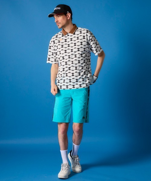 Kappa（カッパ）の「【Kappa/カッパ】半袖ポロシャツ　ゴルフ　おしゃれなギフトに最適！（シャツ/ブラウス・メンズ・ホワイト/ネイビー/ブラック・MEDIUM/X-LARGE/LARGE）」の4枚目の写真