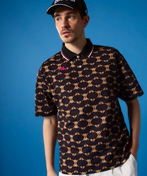 Kappa（カッパ）の「【Kappa/カッパ】半袖ポロシャツ　ゴルフ　おしゃれなギフトに最適！（シャツ/ブラウス・メンズ・ホワイト/ネイビー/ブラック・MEDIUM/X-LARGE/LARGE）」の6枚目の写真