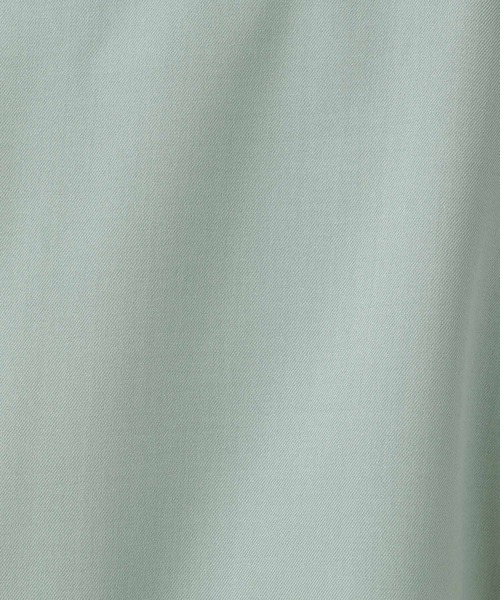 BAYFLOW（ベイフロー）の「【吸水速乾・UVケア】UMWオープンカラー半袖シャツ[セットアップ可]（シャツ/ブラウス・メンズ・ブルー/チャコール/ライトグリーン・MEDIUM/LARGE/SMALL）」の9枚目の写真