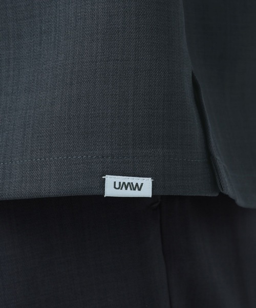 BAYFLOW（ベイフロー）の「【吸水速乾・UVケア】UMWオープンカラー半袖シャツ[セットアップ可]（シャツ/ブラウス・メンズ・ブルー/チャコール/ライトグリーン・MEDIUM/LARGE/SMALL）」の17枚目の写真