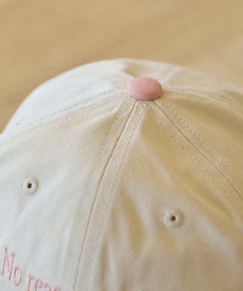 earth music&ecology（アースミュージックアンドエコロジー）の「ロゴ刺繍配色ツイルキャップ（キャップ・レディース・ネイビー/アイボリー/オフホワイト・FREE）」の12枚目の写真