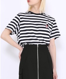 PUNYUS | ワンポイントボーダーＴシャツ(Tシャツ/カットソー)