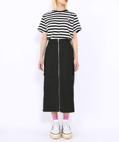 PUNYUS(プニュズ)の「ワンポイントボーダーTシャツ(Tシャツ/カットソー・レディース・その他1/その他2・1/2/3/4)」の4枚目の写真