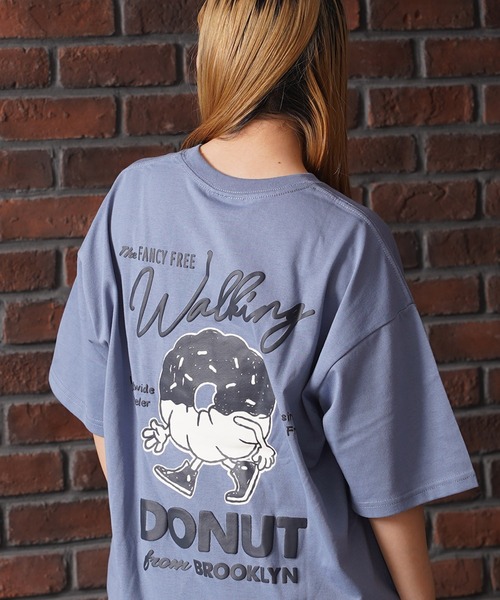 ドーナツモチーフ ビッグTシャツ / Donut motif Big T-shirt（Tシャツ