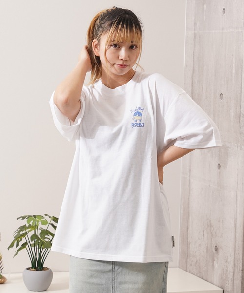 ドーナツモチーフ ビッグTシャツ / Donut motif Big T-shirt（Tシャツ