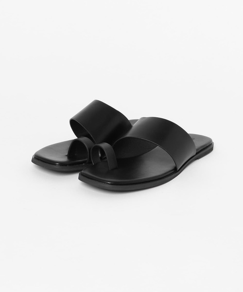 KBF（ケイビーエフ）の「シティトングサンダル（サンダル・レディース・ブラック/バーガンディー・37/36/38）」の3枚目の写真