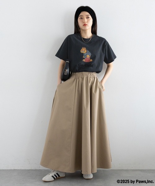 RAGEBLUE（レイジブルー）の「＜Garfield/ガーフィールド ＞プリントTシャツ（Tシャツ/カットソー・レディース・ブラック/ホワイト・FREE）」の7枚目の写真