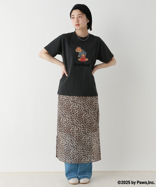 RAGEBLUE（レイジブルー）の「＜Garfield/ガーフィールド ＞プリントTシャツ（Tシャツ/カットソー・レディース・ブラック/ホワイト・FREE）」の21枚目の写真