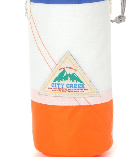 niko and...（ニコアンド）の「【CITY CREEK】切り替えボトルホルダー（アウトドアグッズ・レディース・ブルー/カーキ・0）」の12枚目の写真