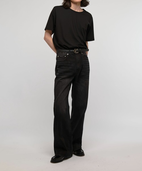 Lui's（ルイス）の「アンスキニーフレアデニムパンツ（デニムパンツ・メンズ・スミクロ/インディゴブルー・30/32/34）」の3枚目の写真