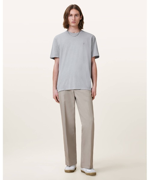 ALLSAINTS(オールセインツ)の「SAKA SHORT SLEEVE CREW NECK RAMSKULL T-SHIRT | SAKA 半袖 クルー ネック ラムスカル Tシャツ(Tシャツ/カットソー・メンズ・グレー系その他・M/L/XS/S/XL)」の6枚目の写真