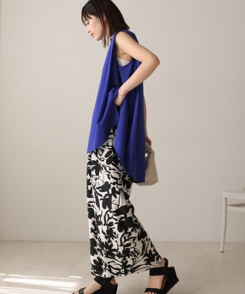 Bou Jeloud（ブージュルード）の「クリアクールカットフレアーチュニック（チュニック・レディース・レッド/ブルー/オフホワイト/ブラック・FREE）」の7枚目の写真