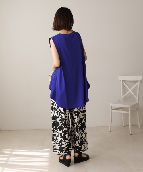 Bou Jeloud（ブージュルード）の「クリアクールカットフレアーチュニック（チュニック・レディース・レッド/ブルー/オフホワイト/ブラック・FREE）」の9枚目の写真