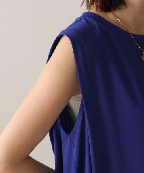 Bou Jeloud（ブージュルード）の「クリアクールカットフレアーチュニック（チュニック・レディース・レッド/ブルー/オフホワイト/ブラック・FREE）」の16枚目の写真