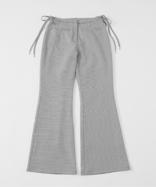 musubore（ムスボレ）の「side ribbon flare PT / サイドリボンフレアパンツ（その他パンツ・レディース・その他/ネイビー・0/1）」の16枚目の写真