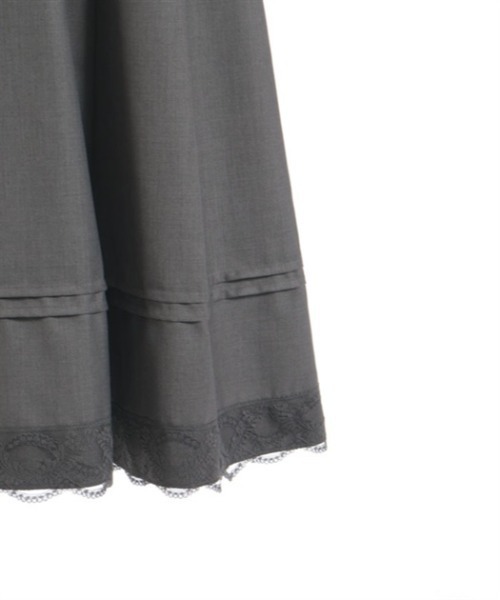 axes femme（アクシーズファム）の「連ボタンタックジャンスカ（ジャンパースカート・レディース・チャコール/ネイビー・FREE）」の21枚目の写真