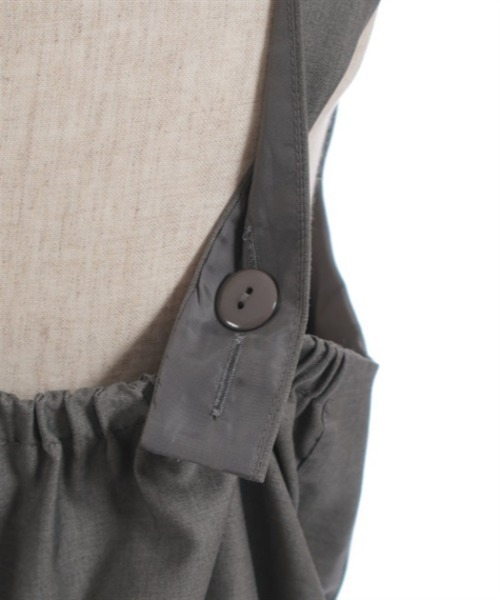axes femme（アクシーズファム）の「連ボタンタックジャンスカ（ジャンパースカート・レディース・チャコール/ネイビー・FREE）」の18枚目の写真