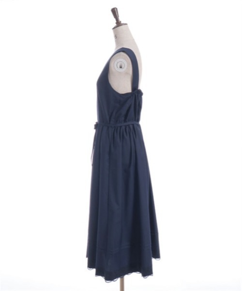 axes femme（アクシーズファム）の「連ボタンタックジャンスカ（ジャンパースカート・レディース・チャコール/ネイビー・FREE）」の15枚目の写真