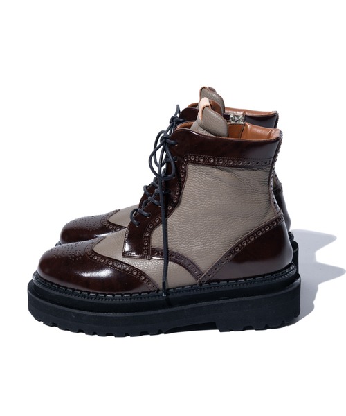 glamb(グラム)の「Platform Country Boots / プラットフォームカントリーブーツ(ブーツ・メンズ・ブラウン/ブラック・26/27/28/29)」の5枚目の写真