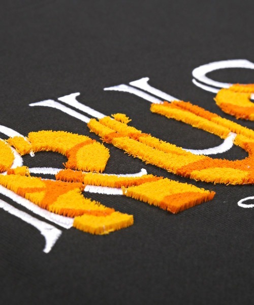 LUXSTYLE（ラグスタイル）の「胸ブラシロゴ刺繍裏毛トレーナー（スウェット・メンズ・ホワイト/ブラック・L/M）」の13枚目の写真