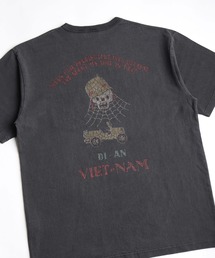 HOUSTON ヒューストン スーベニア 半袖 ポケットTシャツ 虎 龍 スカル 和柄