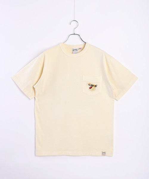 HOUSTON(ヒューストン)の「HOUSTON ヒューストン スーベニア 半袖 ポケットTシャツ 虎 龍 和柄(Tシャツ/カットソー・メンズ・ブラック/ナチュラル/ブラック系その他/ベージュ系その他・MEDIUM/LARGE/X-LARGE/XX-LARGE)」の22枚目の写真