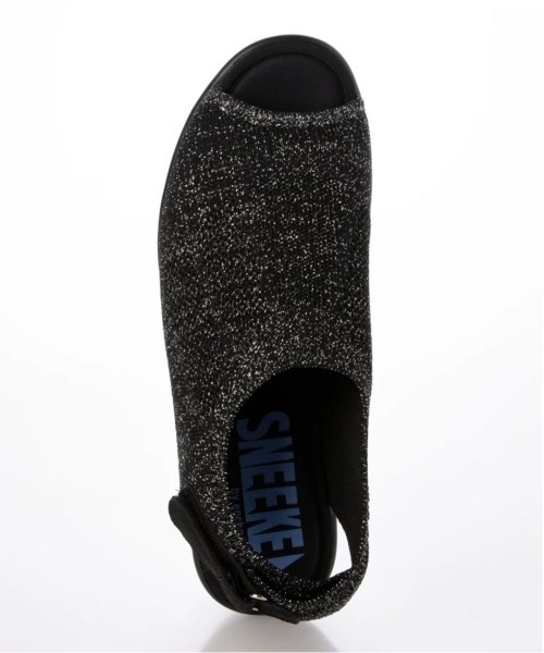 enchanted(エンチャンテッド)の「《SNEEKE》ニットカバーローウェッジサンダル(サンダル・レディース・ライトブラック/ダークグレー/ブラック・S/M/L/LL/3L)」の21枚目の写真