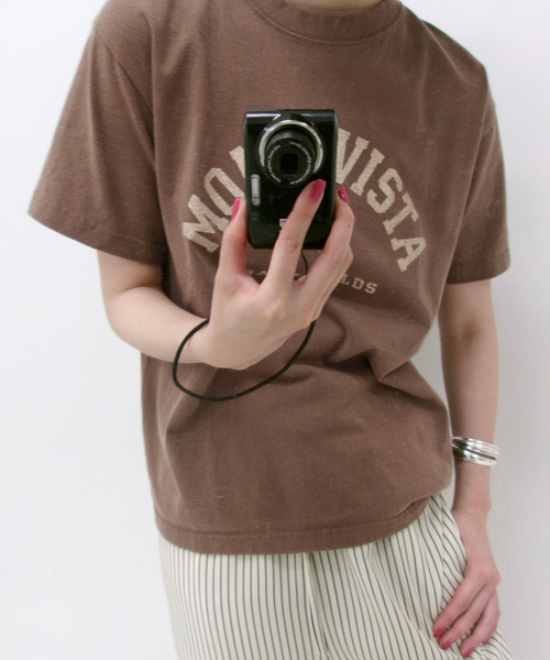 tシャツ 「追加」GULF COAST/ガルフコースト SLOBE別注 グラフィックTEE1 レディース 追加》GULF COAST/ガルフコースト SLOBE別注 グラフィックTEE1