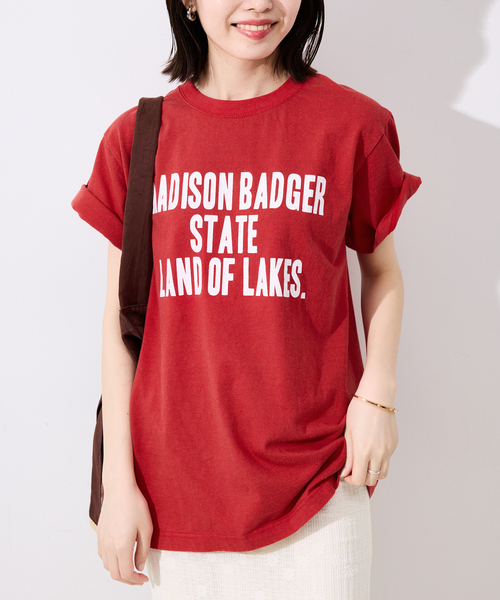 tシャツ 「追加」GULF COAST/ガルフコースト SLOBE別注 グラフィックTEE1 レディース 追加》GULF COAST/ガルフコースト SLOBE別注 グラフィックTEE1