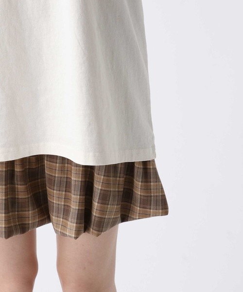 FOREVER 21(フォーエバー トゥエンティーワン)の「【2025SS】ピグメントオフショルBIGロゴT(Tシャツ/カットソー・レディース・ホワイト/ベージュ/グレー・FREE)」の14枚目の写真