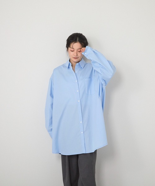 美品　センソユニコ J.branche オーバーサイズシャツ　プルオーバー　犬 美品 センソユニコ J.branche オーバーサイズシャツ プル