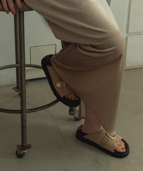 セール】トリアセベロアナロースカート / セットアップ対応（スカート