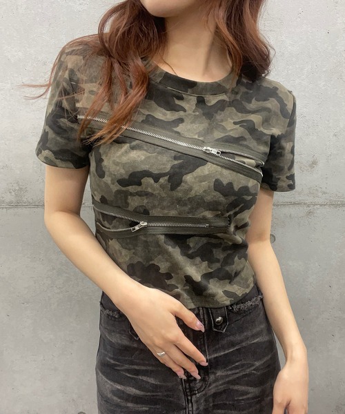 Admiral レディース　ベージュグレー迷彩 Tシャツ 楽天市場】カモフラ 迷彩 tシャツ レディース おしゃれ 半袖