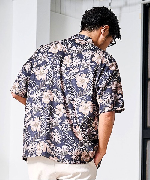 ROOT THREE（ルートスリー）の「『ROOT THREE/ルートスリー』総柄半袖シャツ（シャツ/ブラウス・メンズ・B/E/D/C/F/A・LL/L/M）」の10枚目の写真