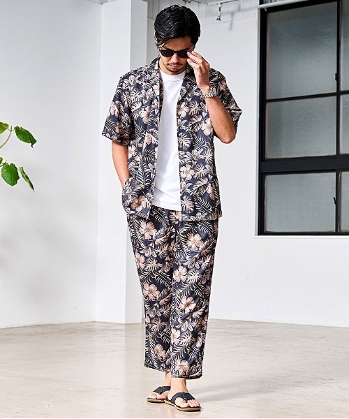 ROOT THREE（ルートスリー）の「『ROOT THREE/ルートスリー』総柄半袖シャツ（シャツ/ブラウス・メンズ・B/E/D/C/F/A・LL/L/M）」の11枚目の写真