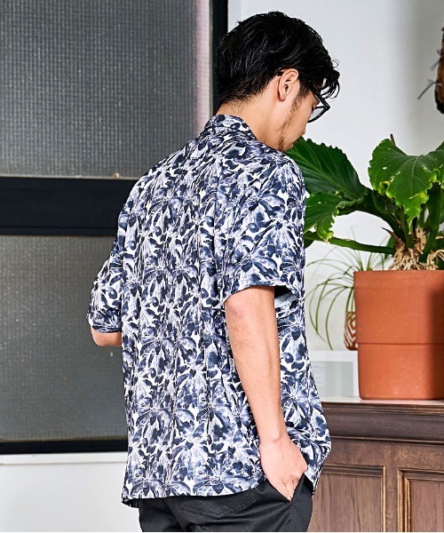 ROOT THREE（ルートスリー）の「『ROOT THREE/ルートスリー』総柄半袖シャツ（シャツ/ブラウス・メンズ・B/E/D/C/F/A・LL/L/M）」の13枚目の写真