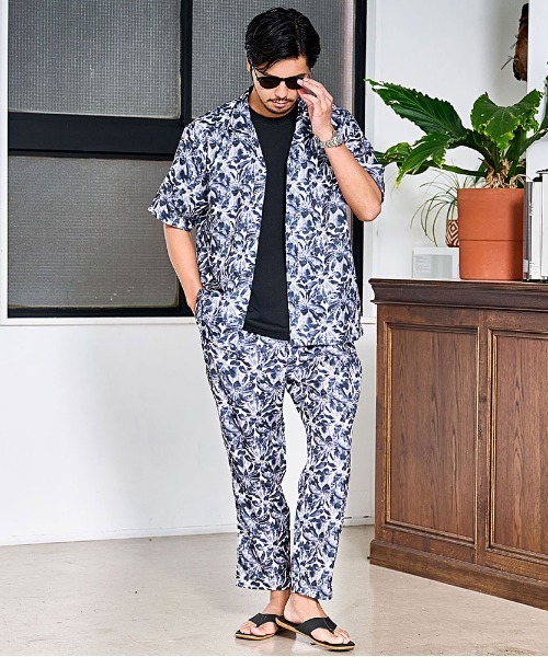 ROOT THREE（ルートスリー）の「『ROOT THREE/ルートスリー』総柄半袖シャツ（シャツ/ブラウス・メンズ・B/E/D/C/F/A・LL/L/M）」の14枚目の写真