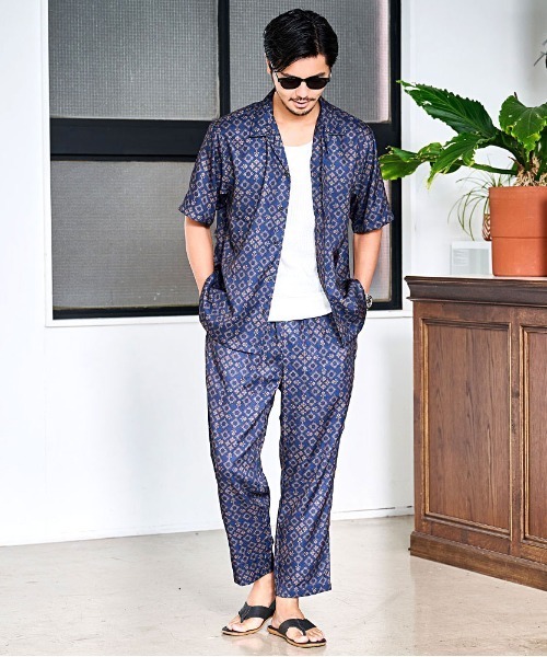 ROOT THREE（ルートスリー）の「『ROOT THREE/ルートスリー』総柄半袖シャツ（シャツ/ブラウス・メンズ・B/E/D/C/F/A・LL/L/M）」の17枚目の写真