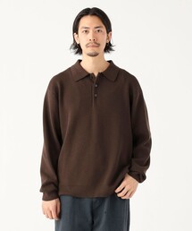 B:MING by BEAMS | 12ゲージ 片畦 ニット ポロ(ニット/セーター)