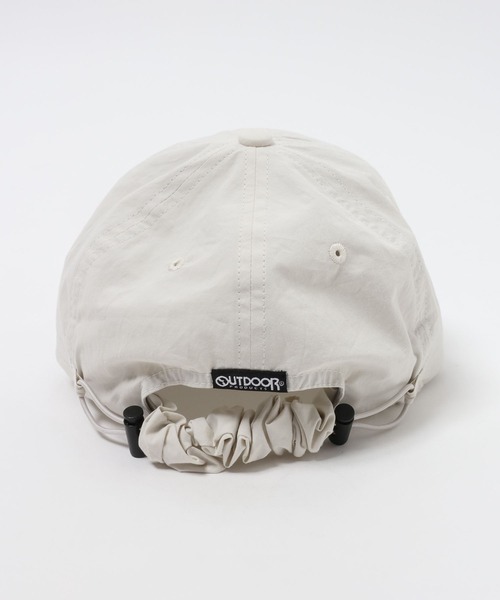 OUTDOOR PRODUCTS(アウトドアプロダクツ)の「【OUTDOOR PRODUCTS(アウトドアプロダクツ)】別注ギャザーベルトキャップ(キャップ・レディース・ピンク/アイボリー/チャコール・FREE)」の13枚目の写真