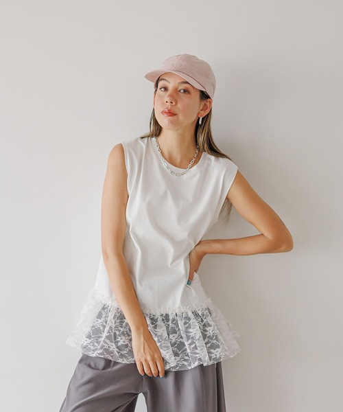 OUTDOOR PRODUCTS(アウトドアプロダクツ)の「【OUTDOOR PRODUCTS(アウトドアプロダクツ)】別注ギャザーベルトキャップ(キャップ・レディース・ピンク/アイボリー/チャコール・FREE)」の17枚目の写真