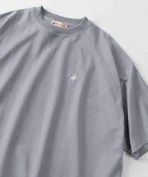 BEVERLY HILLS POLO CLUB（ビバリーヒルズポロクラブ）の「【71】【BEVERLY HILLS POLO CLUB/ビバリーヒルズポロクラブ】ワンポイント刺繍  ミニ裏毛 ラグランステッチ コンパクトT/半袖Tシャツ（Tシャツ/カットソー）」