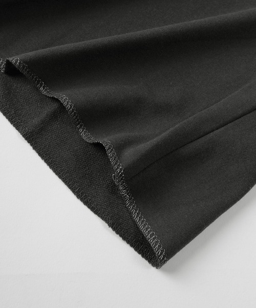 BEVERLY HILLS POLO CLUB（ビバリーヒルズポロクラブ）の「【71】【BEVERLY HILLS POLO CLUB/ビバリーヒルズポロクラブ】ワンポイント刺繍  ミニ裏毛 ラグランステッチ コンパクトT/半袖Tシャツ（Tシャツ/カットソー・レディース・チャコールグレー/アッシュグレー/ライトブルー・M/L）」の5枚目の写真