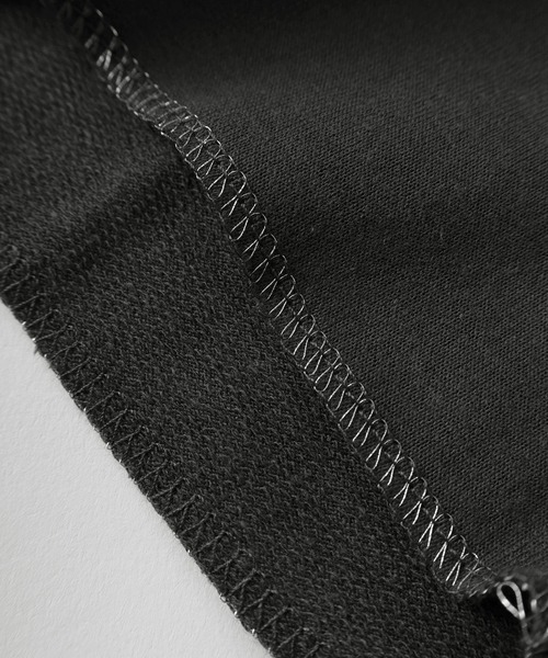 BEVERLY HILLS POLO CLUB（ビバリーヒルズポロクラブ）の「【71】【BEVERLY HILLS POLO CLUB/ビバリーヒルズポロクラブ】ワンポイント刺繍  ミニ裏毛 ラグランステッチ コンパクトT/半袖Tシャツ（Tシャツ/カットソー・レディース・チャコールグレー/アッシュグレー/ライトブルー・M/L）」の4枚目の写真