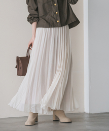 Noble（ノーブル）の「ヴィンテージシアーソフトプリーツスカート（スカート・レディース）」