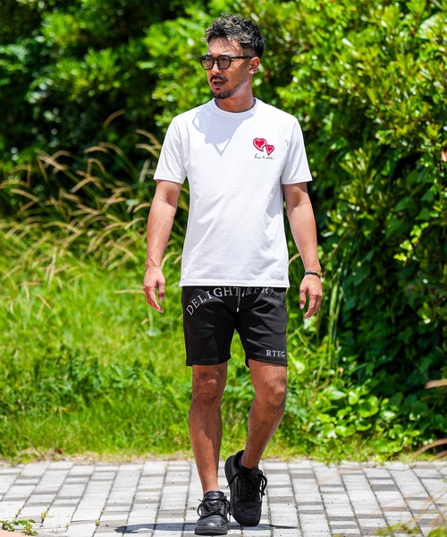 adamsJUGGLER(アダムスジャグラー)の「RTEG/ハートATティー(Tシャツ/カットソー・メンズ・ホワイト/ブラック・XXL/S/M/L/XL)」の3枚目の写真