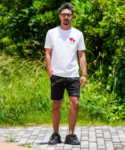 adamsJUGGLER(アダムスジャグラー)の「RTEG/ハートATティー(Tシャツ/カットソー・メンズ・ホワイト/ブラック・XXL/S/M/L/XL)」の4枚目の写真