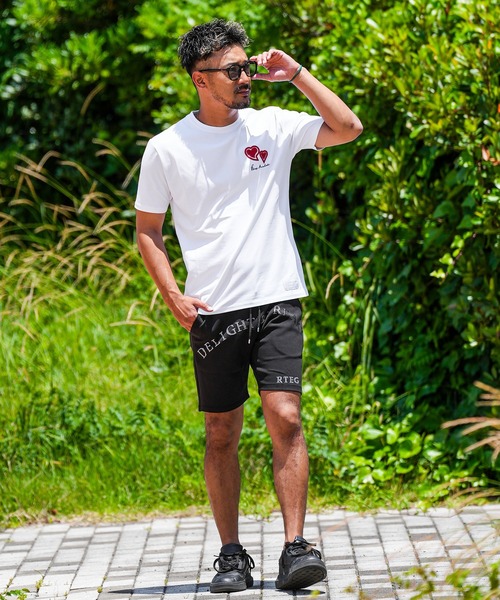 adamsJUGGLER(アダムスジャグラー)の「RTEG/ハートATティー(Tシャツ/カットソー・メンズ・ホワイト/ブラック・XXL/S/M/L/XL)」の5枚目の写真
